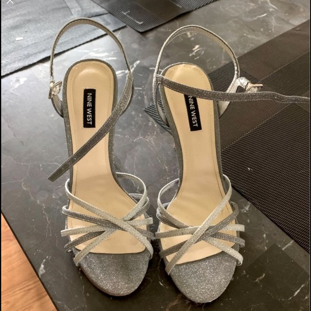 Silver heels
